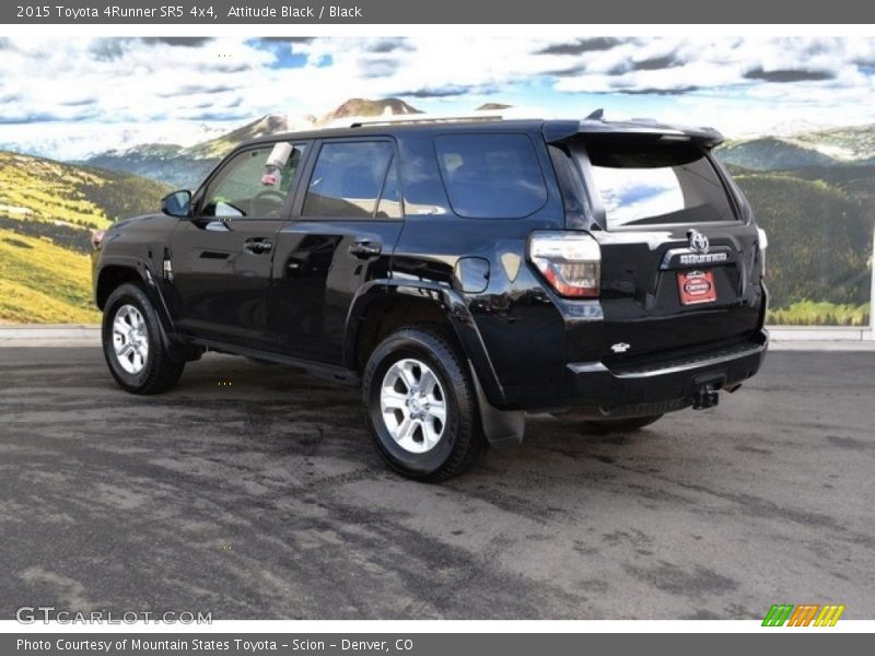 Attitude Black / Black 2015 Toyota 4Runner SR5 4x4