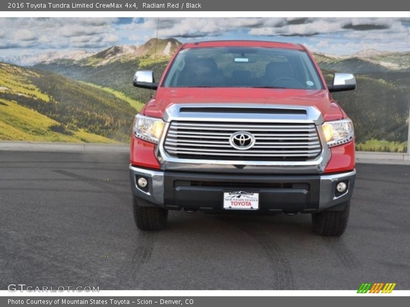 Radiant Red / Black 2016 Toyota Tundra Limited CrewMax 4x4