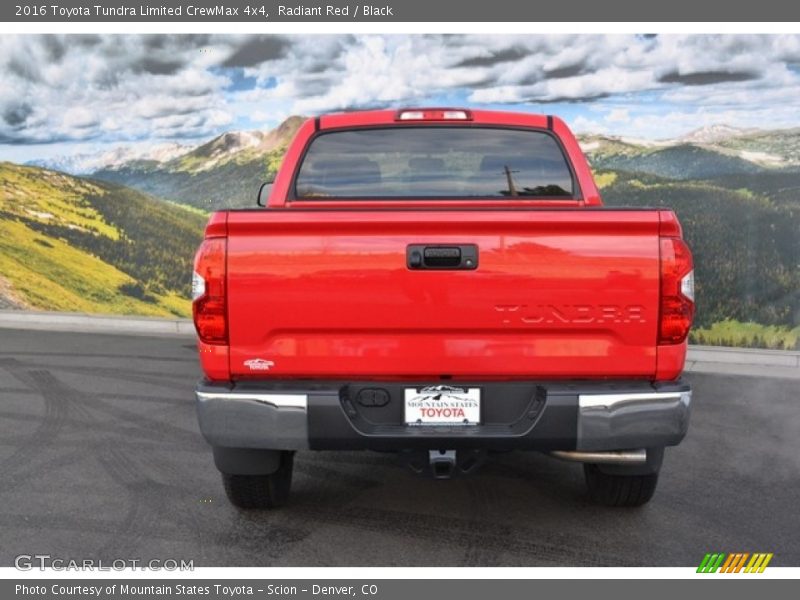 Radiant Red / Black 2016 Toyota Tundra Limited CrewMax 4x4