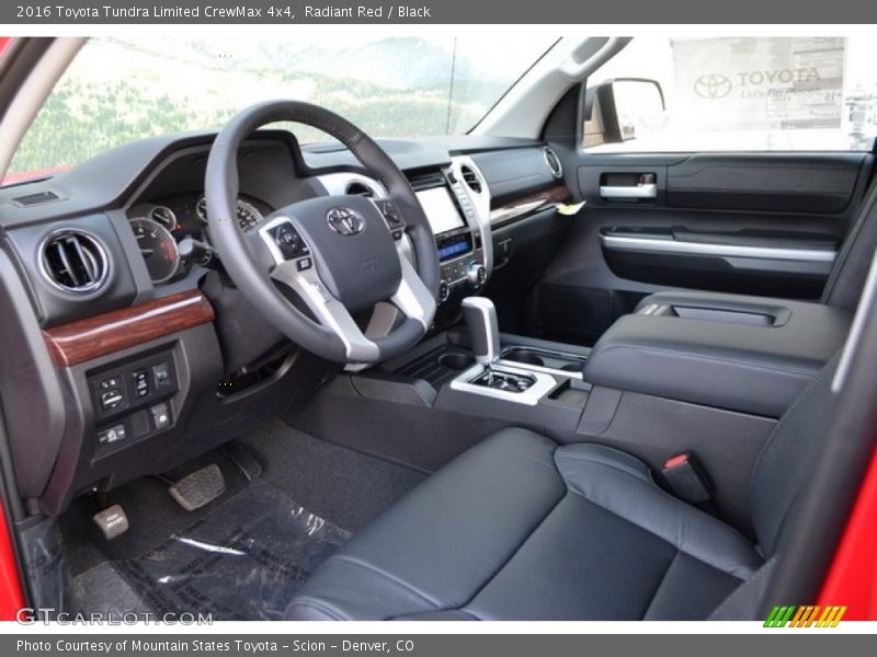Radiant Red / Black 2016 Toyota Tundra Limited CrewMax 4x4
