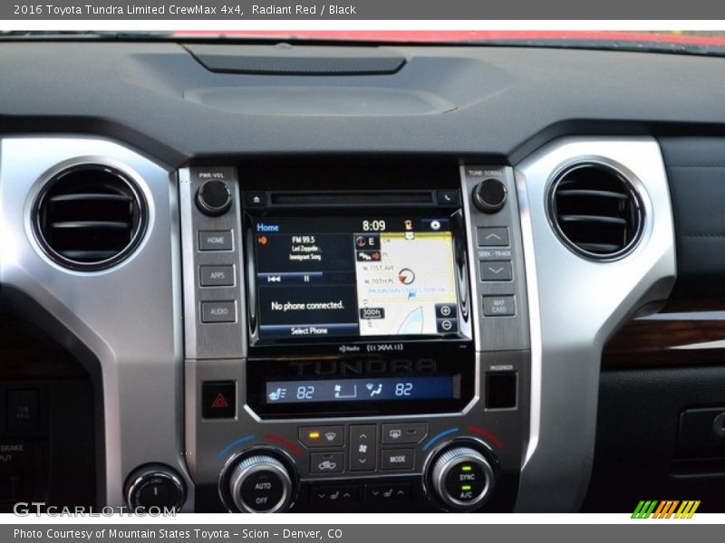 Radiant Red / Black 2016 Toyota Tundra Limited CrewMax 4x4