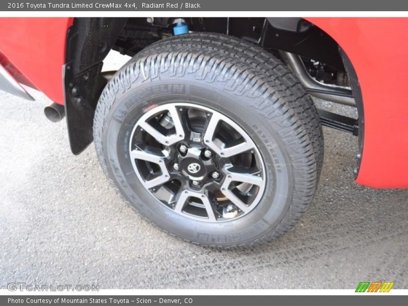 Radiant Red / Black 2016 Toyota Tundra Limited CrewMax 4x4