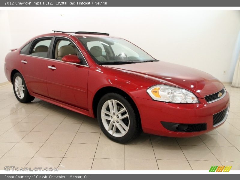 Crystal Red Tintcoat / Neutral 2012 Chevrolet Impala LTZ