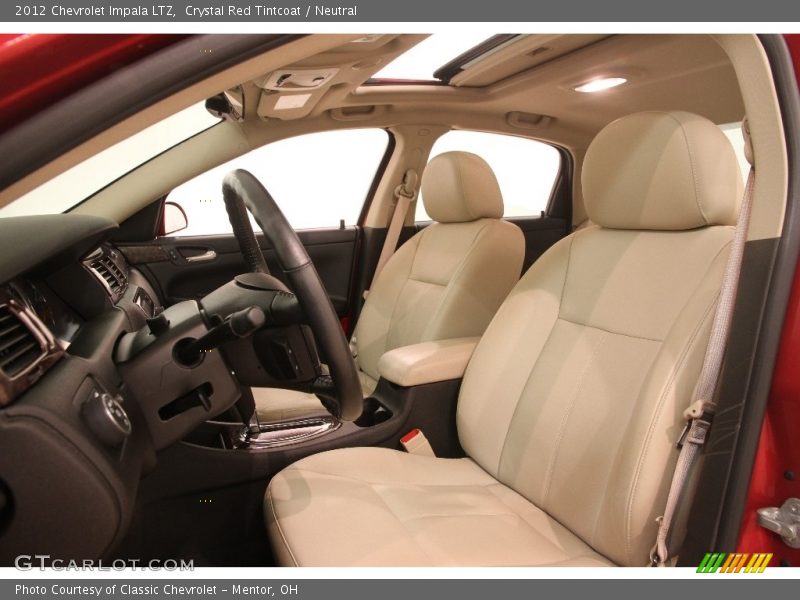 Crystal Red Tintcoat / Neutral 2012 Chevrolet Impala LTZ