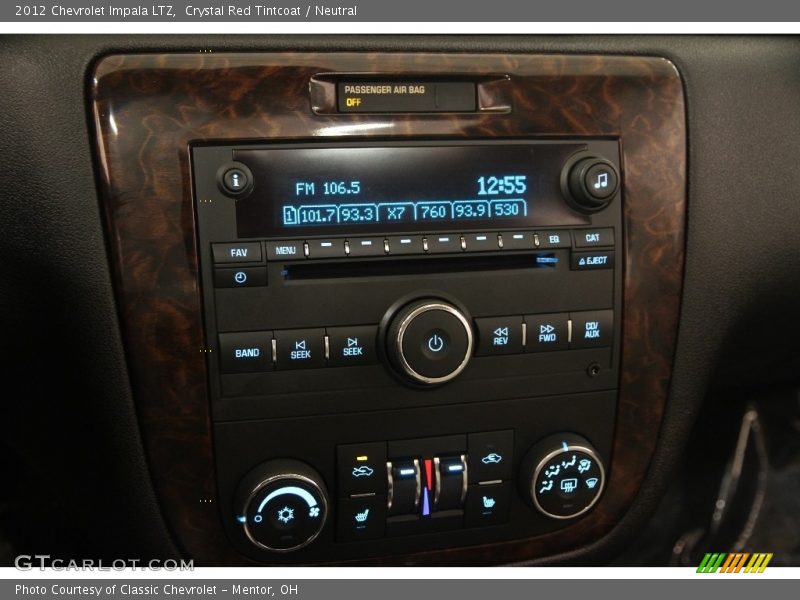Crystal Red Tintcoat / Neutral 2012 Chevrolet Impala LTZ