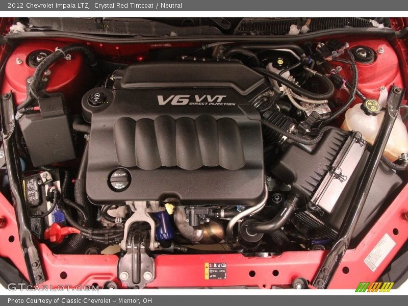 Crystal Red Tintcoat / Neutral 2012 Chevrolet Impala LTZ