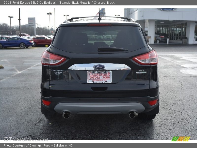 Tuxedo Black Metallic / Charcoal Black 2013 Ford Escape SEL 2.0L EcoBoost