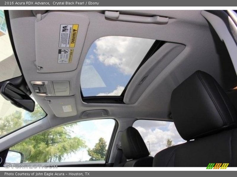 Crystal Black Pearl / Ebony 2016 Acura RDX Advance