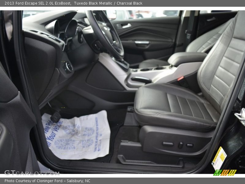 Tuxedo Black Metallic / Charcoal Black 2013 Ford Escape SEL 2.0L EcoBoost