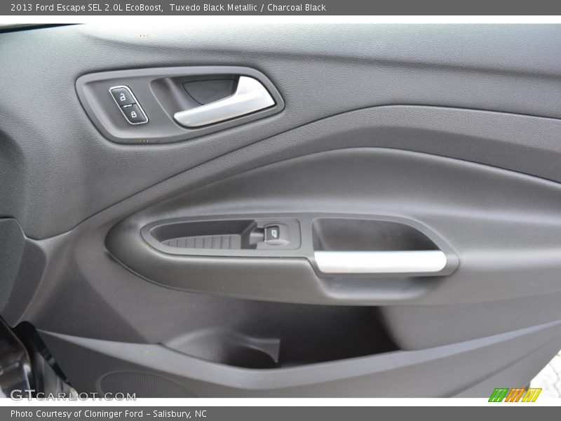 Tuxedo Black Metallic / Charcoal Black 2013 Ford Escape SEL 2.0L EcoBoost