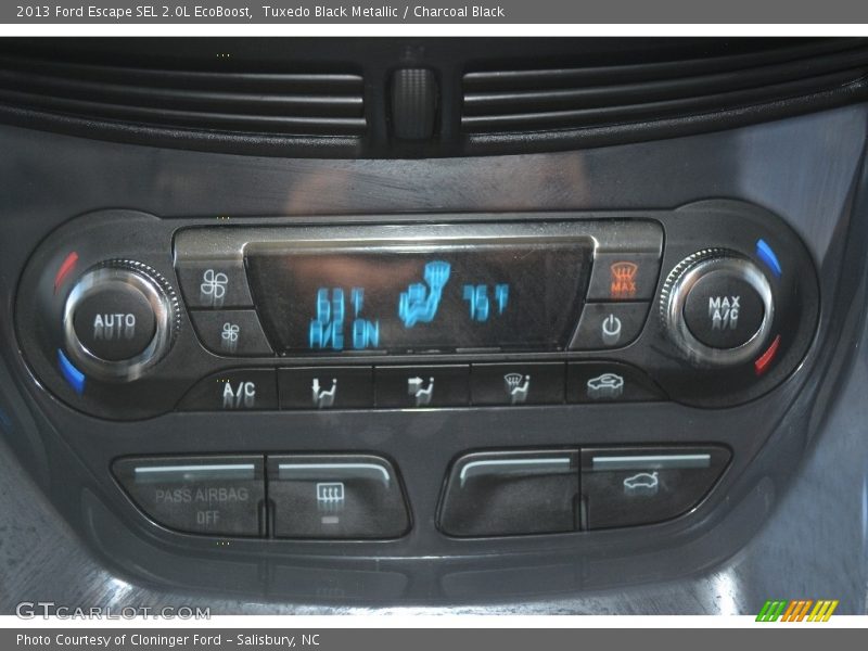Tuxedo Black Metallic / Charcoal Black 2013 Ford Escape SEL 2.0L EcoBoost