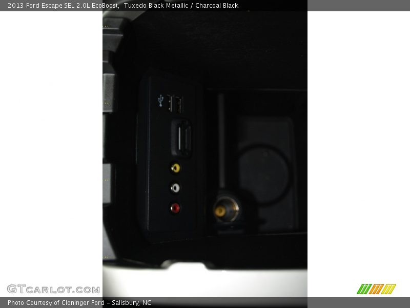 Tuxedo Black Metallic / Charcoal Black 2013 Ford Escape SEL 2.0L EcoBoost