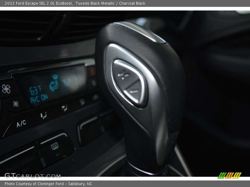 Tuxedo Black Metallic / Charcoal Black 2013 Ford Escape SEL 2.0L EcoBoost