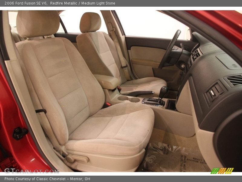 Front Seat of 2006 Fusion SE V6