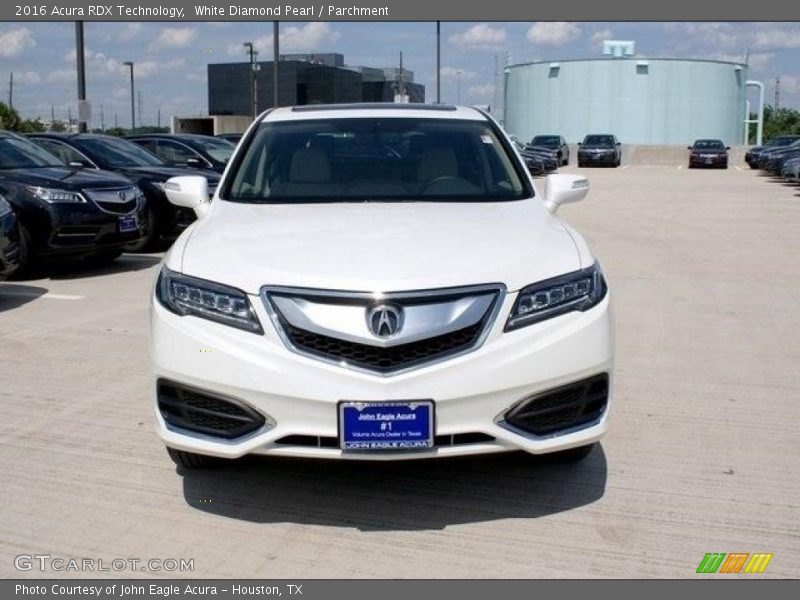 White Diamond Pearl / Parchment 2016 Acura RDX Technology