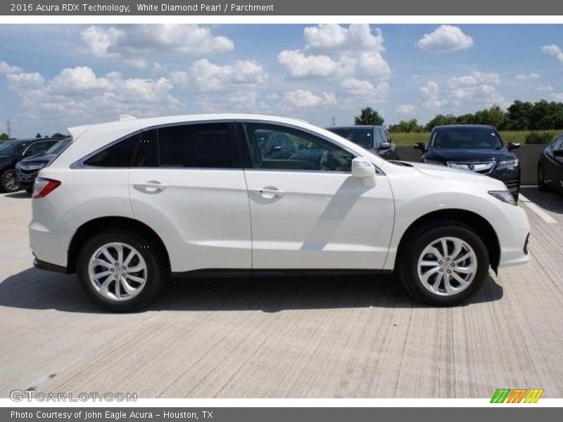White Diamond Pearl / Parchment 2016 Acura RDX Technology
