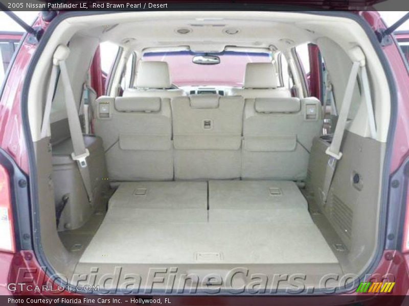 Red Brawn Pearl / Desert 2005 Nissan Pathfinder LE