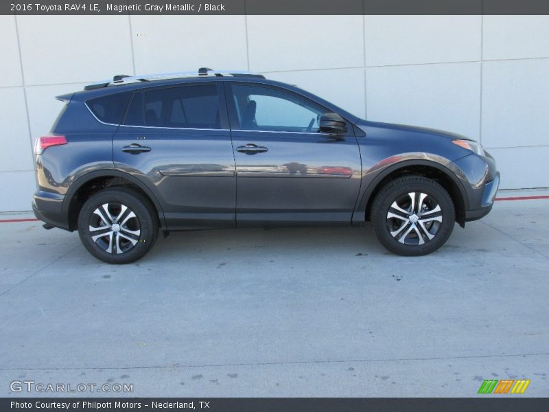 Magnetic Gray Metallic / Black 2016 Toyota RAV4 LE