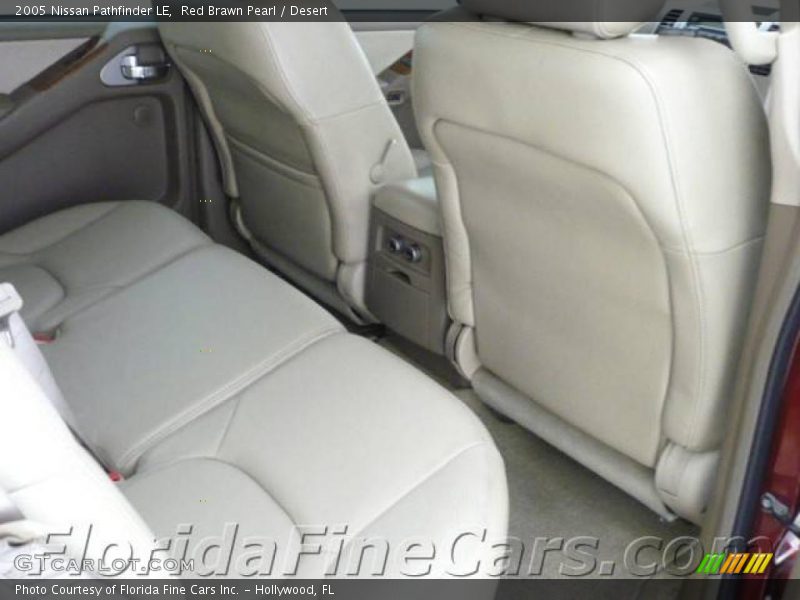 Red Brawn Pearl / Desert 2005 Nissan Pathfinder LE