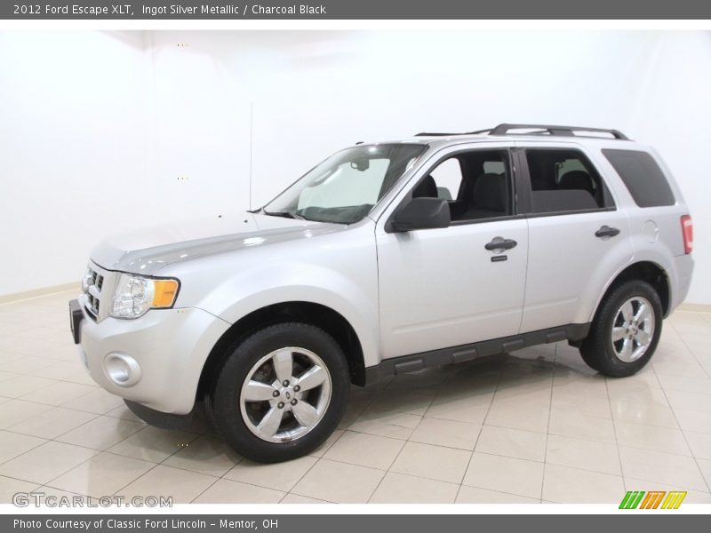 Ingot Silver Metallic / Charcoal Black 2012 Ford Escape XLT