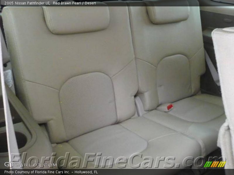 Red Brawn Pearl / Desert 2005 Nissan Pathfinder LE
