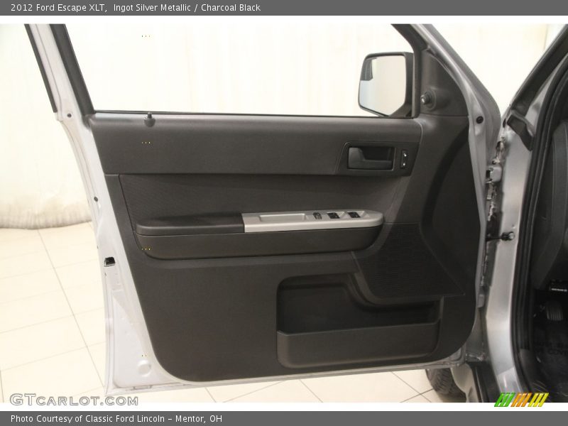 Ingot Silver Metallic / Charcoal Black 2012 Ford Escape XLT