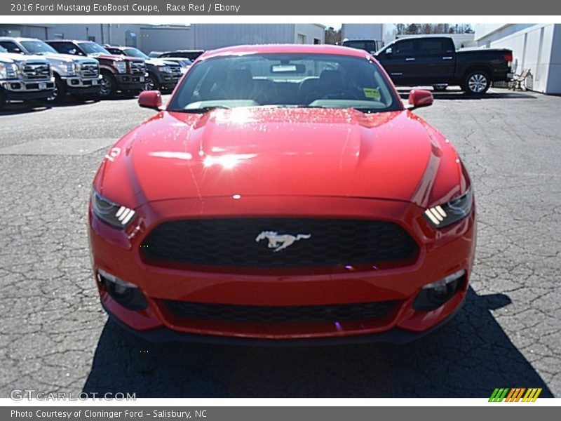 Race Red / Ebony 2016 Ford Mustang EcoBoost Coupe