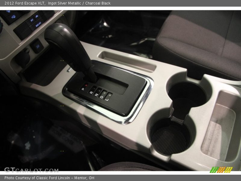 Ingot Silver Metallic / Charcoal Black 2012 Ford Escape XLT