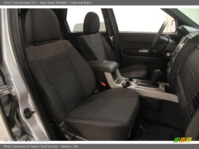 Ingot Silver Metallic / Charcoal Black 2012 Ford Escape XLT