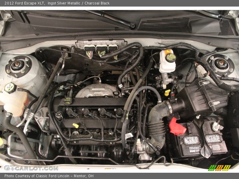 Ingot Silver Metallic / Charcoal Black 2012 Ford Escape XLT