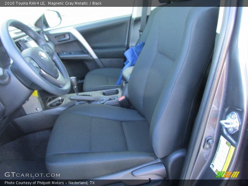 Magnetic Gray Metallic / Black 2016 Toyota RAV4 LE