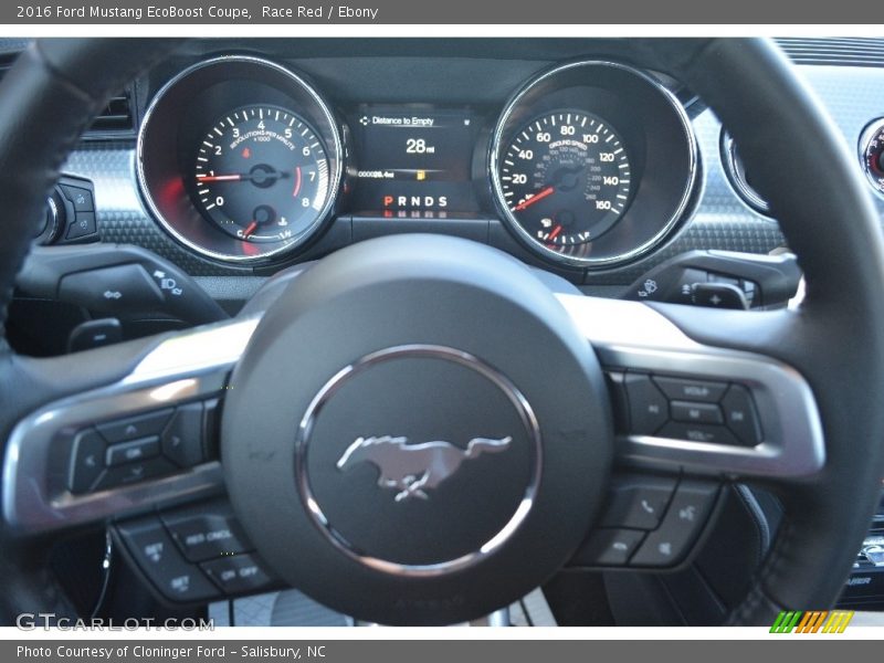 Race Red / Ebony 2016 Ford Mustang EcoBoost Coupe