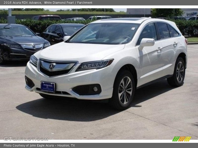 White Diamond Pearl / Parchment 2016 Acura RDX Advance