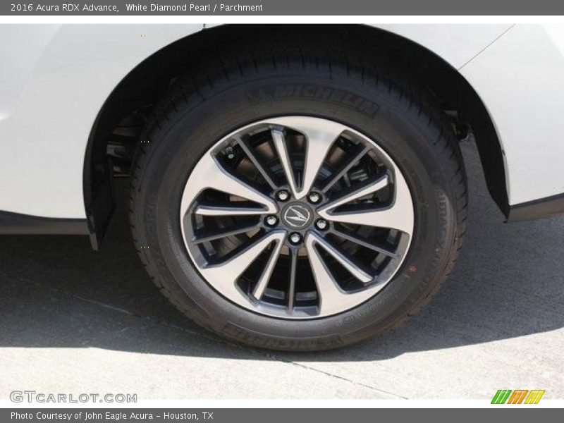 White Diamond Pearl / Parchment 2016 Acura RDX Advance