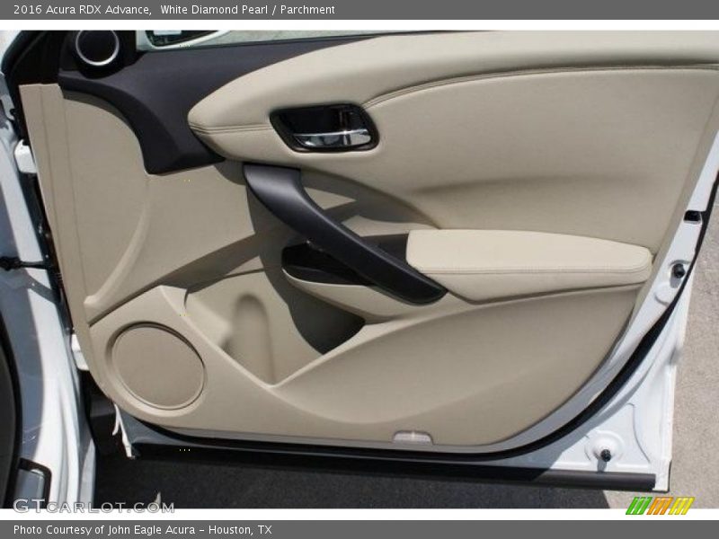 White Diamond Pearl / Parchment 2016 Acura RDX Advance