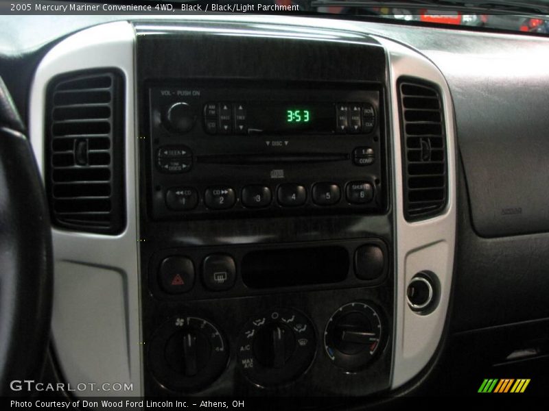 Black / Black/Light Parchment 2005 Mercury Mariner Convenience 4WD