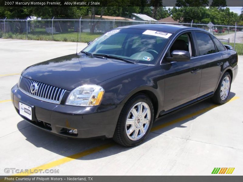 Alloy Metallic / Shale 2007 Mercury Montego Premier