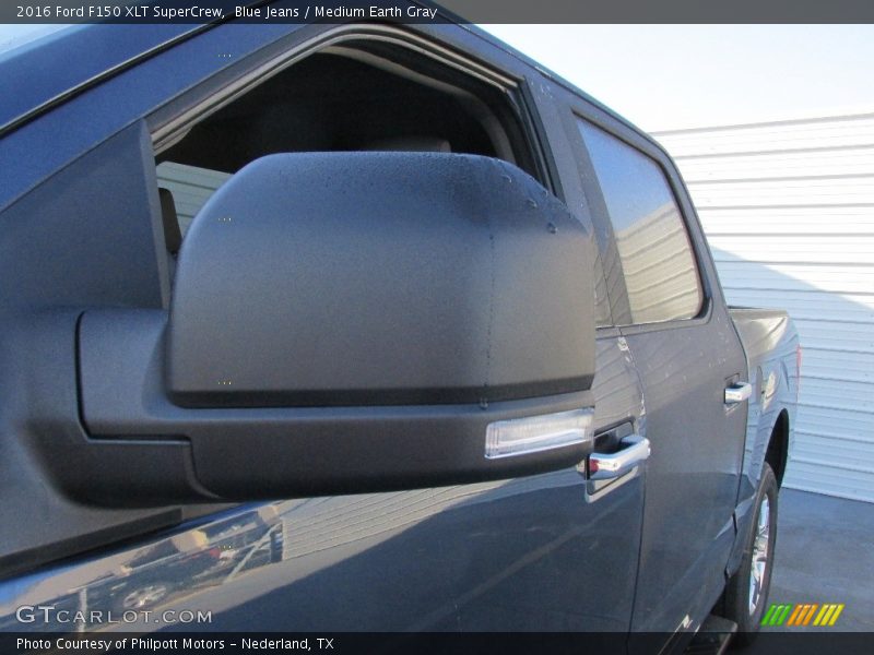Blue Jeans / Medium Earth Gray 2016 Ford F150 XLT SuperCrew