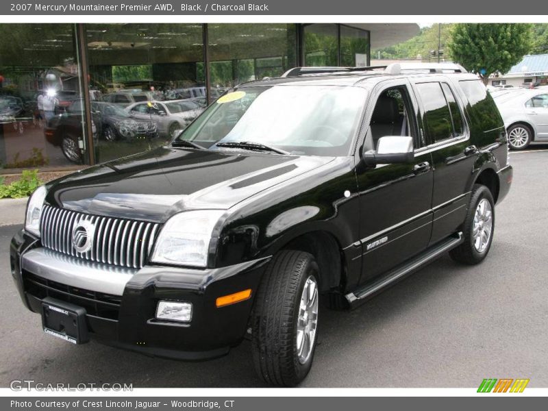 Black / Charcoal Black 2007 Mercury Mountaineer Premier AWD