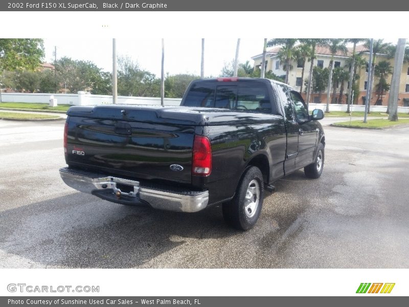 Black / Dark Graphite 2002 Ford F150 XL SuperCab