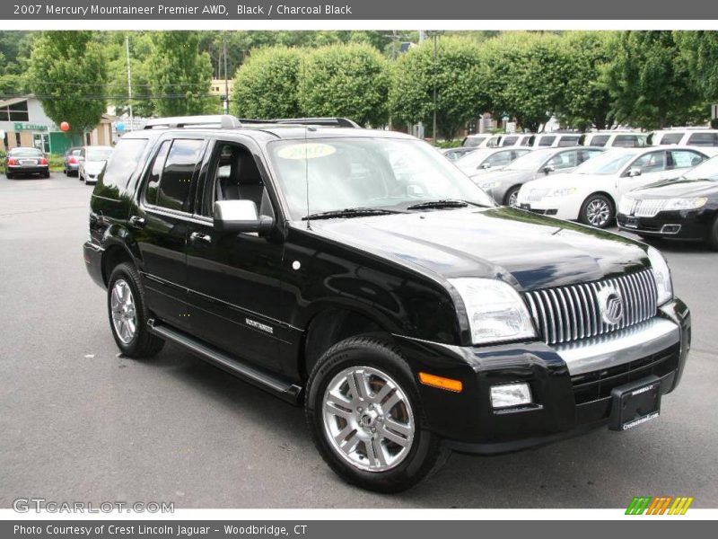 Black / Charcoal Black 2007 Mercury Mountaineer Premier AWD