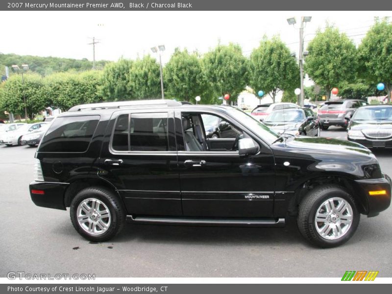 Black / Charcoal Black 2007 Mercury Mountaineer Premier AWD