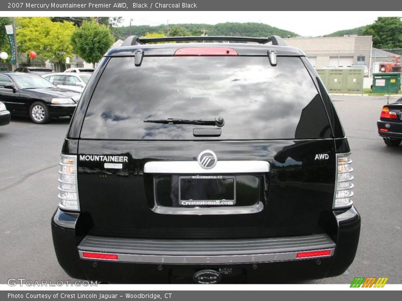 Black / Charcoal Black 2007 Mercury Mountaineer Premier AWD