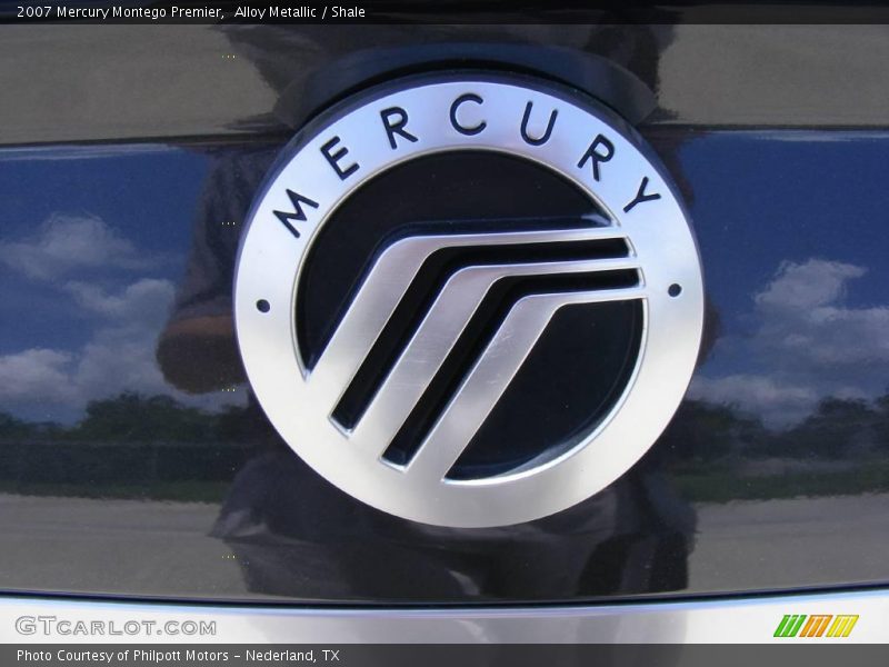 Alloy Metallic / Shale 2007 Mercury Montego Premier