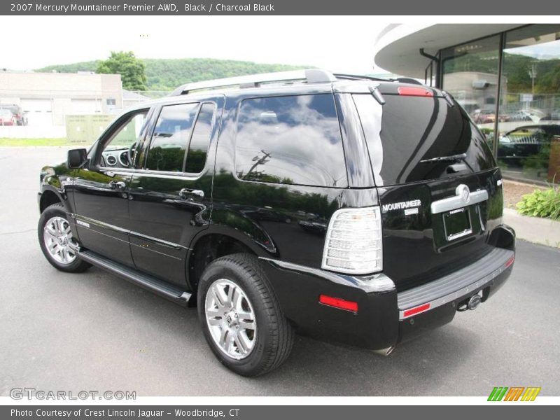 Black / Charcoal Black 2007 Mercury Mountaineer Premier AWD