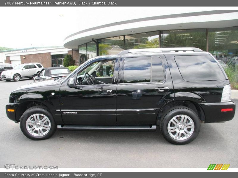 Black / Charcoal Black 2007 Mercury Mountaineer Premier AWD