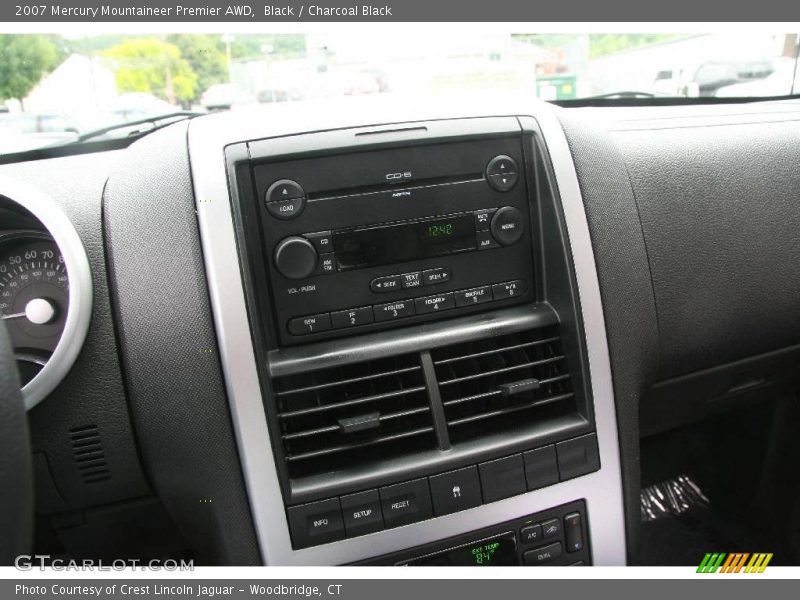 Black / Charcoal Black 2007 Mercury Mountaineer Premier AWD