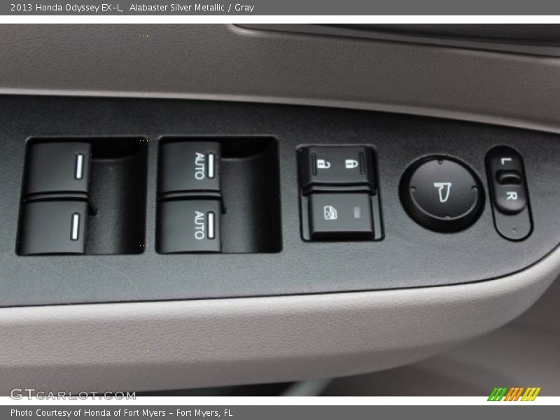 Alabaster Silver Metallic / Gray 2013 Honda Odyssey EX-L