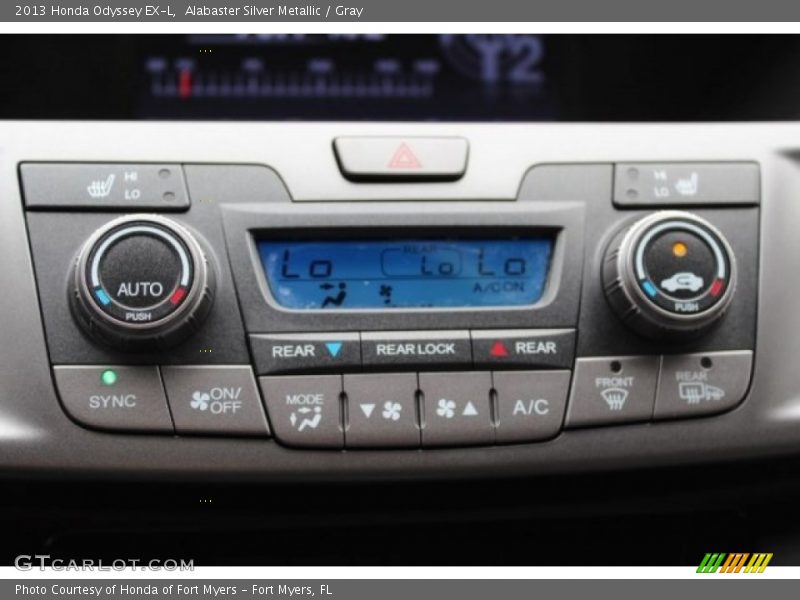 Alabaster Silver Metallic / Gray 2013 Honda Odyssey EX-L