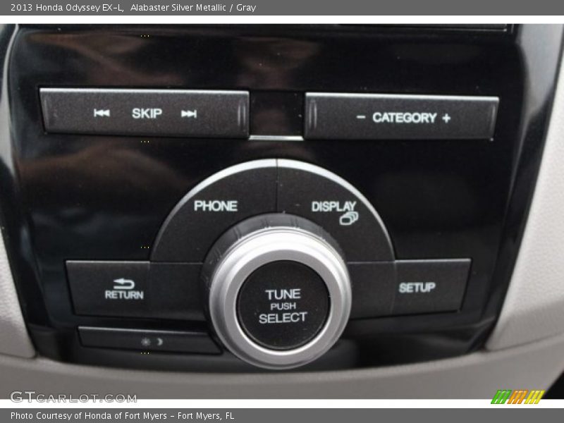 Alabaster Silver Metallic / Gray 2013 Honda Odyssey EX-L